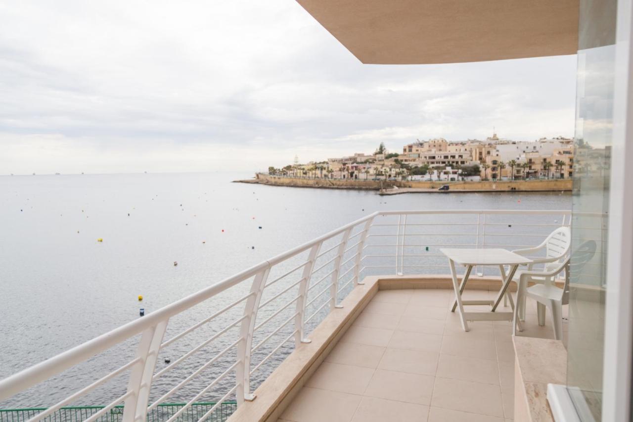 Riviera Holiday Apartments - Seafront - Wifi Marsaskala Dış mekan fotoğraf