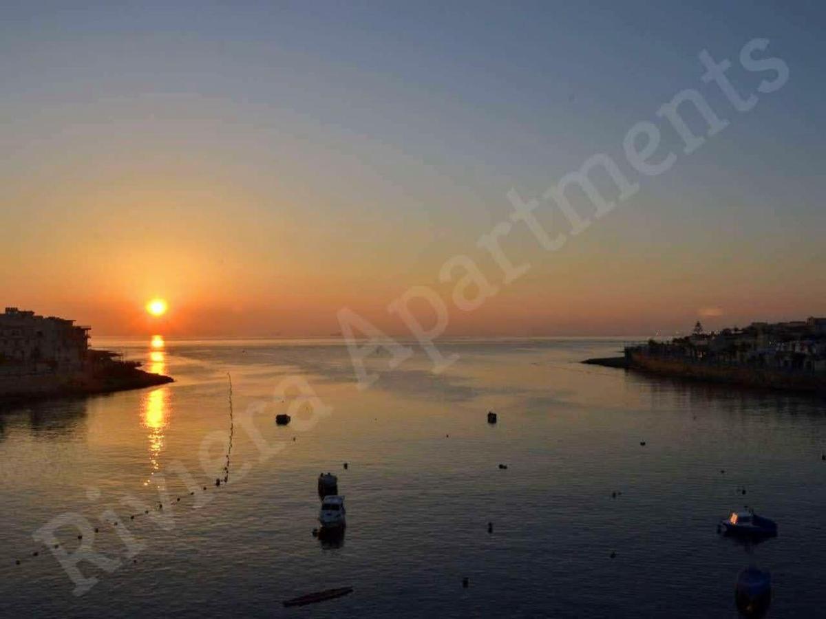 Riviera Holiday Apartments - Seafront - Wifi Marsaskala Dış mekan fotoğraf