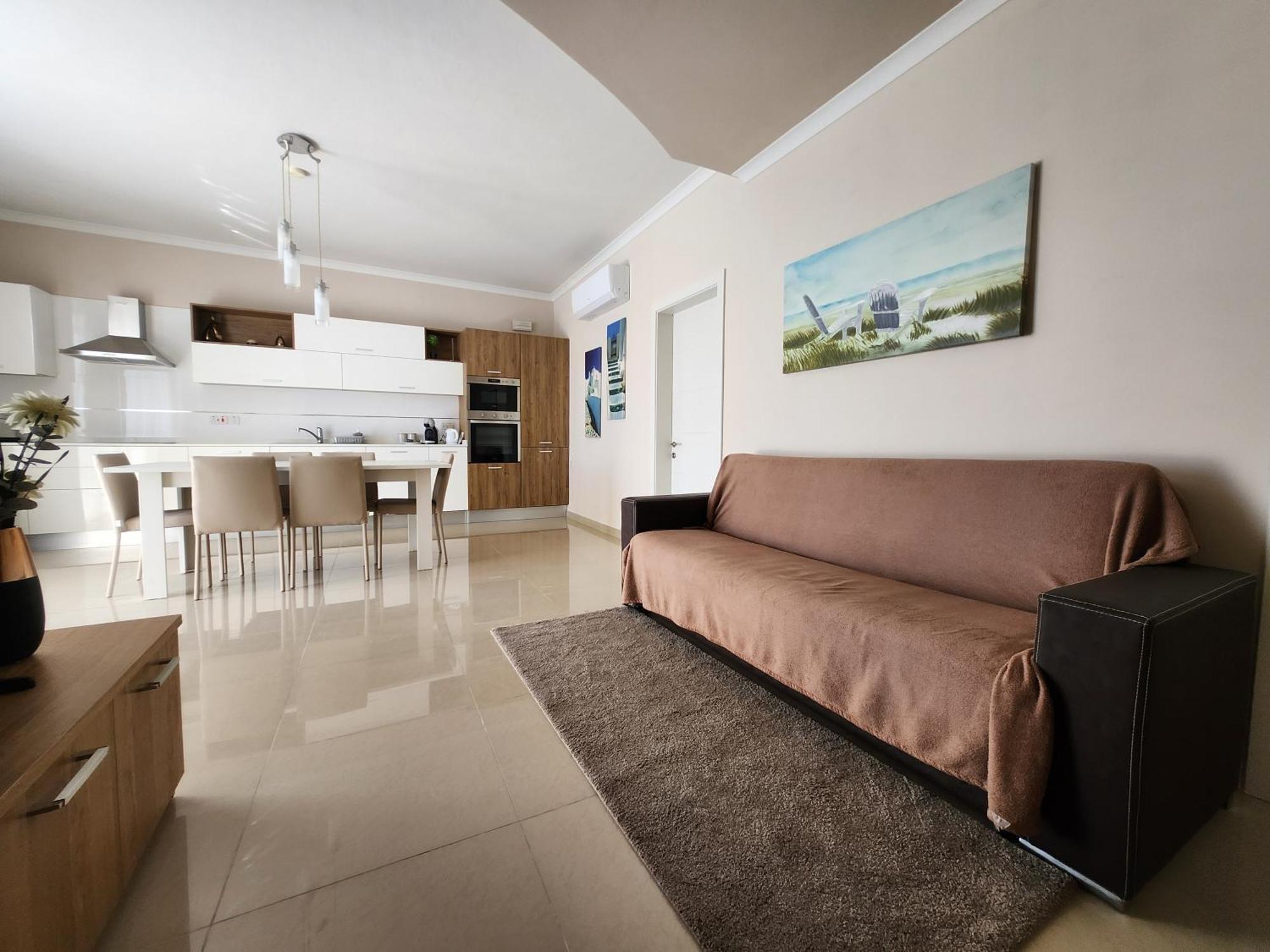 Riviera Holiday Apartments - Seafront - Wifi Marsaskala Dış mekan fotoğraf
