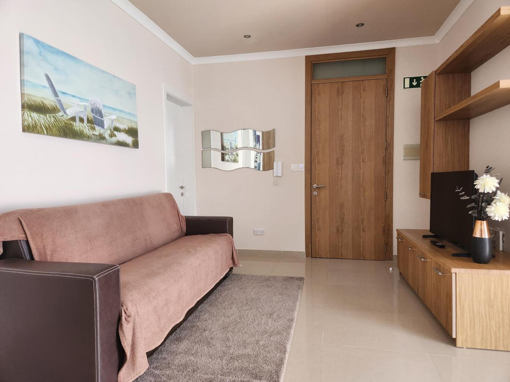Riviera Holiday Apartments - Seafront - Wifi Marsaskala Oda fotoğraf